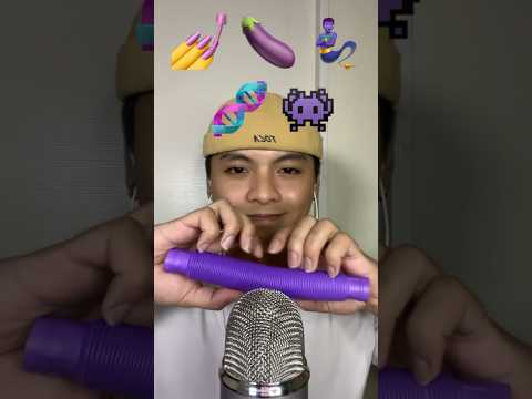 random PURPLE triggers 🍆 #asmr