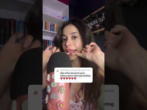 SPIT PAINTING #asmr 🤭💖