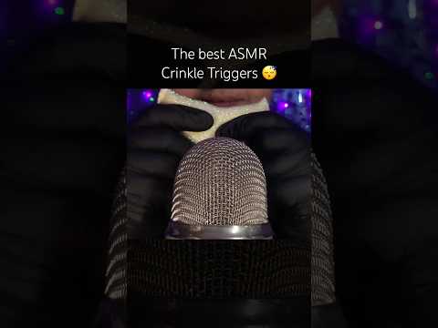 The best ASMR Crinkle Triggers! 🩵 #asmr