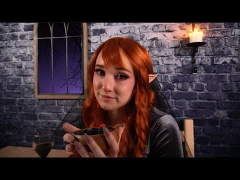 Vampire Takes Care of You (Hair Brushing, Fluffy Mics, Soft Speaking) | Castlevania ASMR