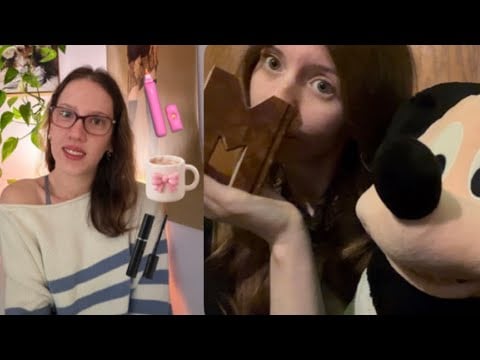 asmr M themed trigger assortment with @MegsASMR14! 🐭💖