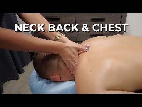Upper Body Relaxation Massage | Multiple Area Therapy | Relaxing ASMR