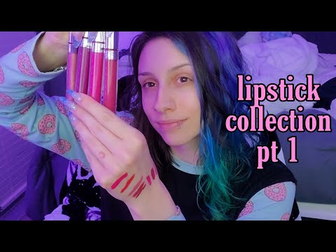 ASMR Lipstick Collection & Swatches | Soft Spoken