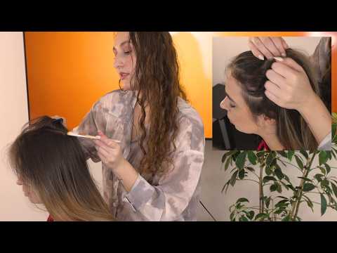 Scalp Check & Massage on a Real Person | Soft Spoken ASMR