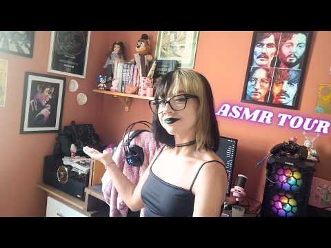 Tour Pelo Meu Quarto/Estúdio em ASMR 🩷