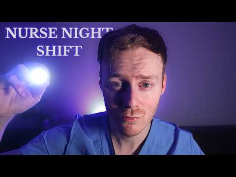 Night Shift Nurse Check | ASMR Flashlight Exam