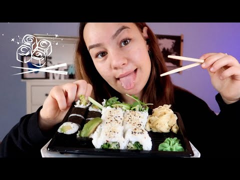 [ASMR] SUSHI MUKBANG 🍣 🍱 | german/deutsch | ASMR Marlife