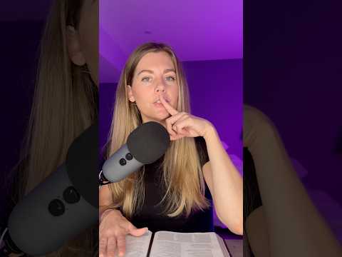 Christian ASMR repeating shhh it’s okay Jesus loves you ❤️ #asmr