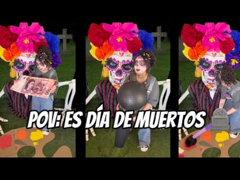 Pov: es el dia en que nos visitan del más allá y alguien ha olvidado su identidad 🫢 #asmr #mexico 