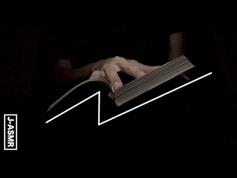 [音フェチ]本をめくる音/Page Turning Sounds/페이지를 넘기다[ASMR]