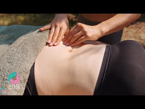 Breathless ASMR Massage By Sobina in the Forest