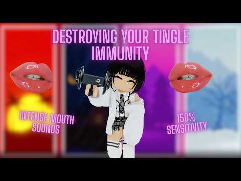 𖤓 destroying your tingle immunity with layered intense mouth sounds 𖤓