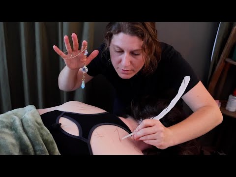 Chakra Energy Balancing for Stuck Feminine Energy ASMR