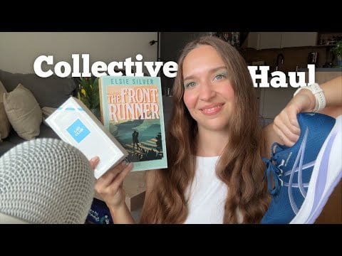 ASMR Collective Haul 🦋 | Shoes, Books & More (Book Triggers, Tapping, Scratching, Tracing, Whispers)