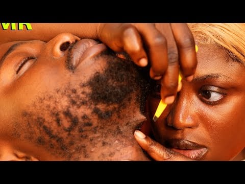 Asmr✨thick Ear wax removal,ingrown hair pulling beard scratching, Intense neck massage FOR SLEEP