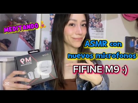 ASMR-probando microfonos FifineM9