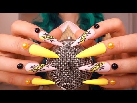 ASMR BRAIN Massage 🌟 Mic Scratching,  Mic Tapping, Crunchy Sounds, Ear Triggers, Sponge Triggers