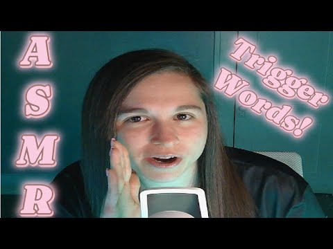 ASMR Trigger Words(stuttering,repitition,soft whispers)