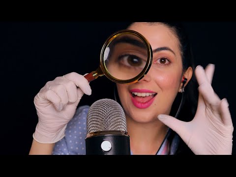 ASMR EXAME CAÓTICO PELO SEU CORPO - Sweet Carol