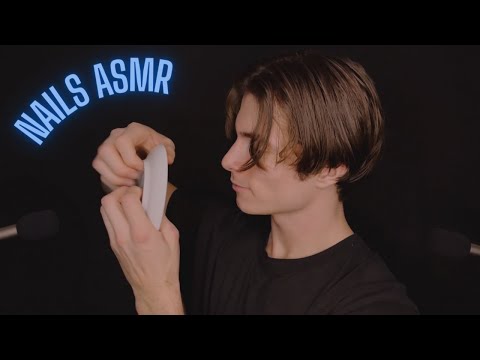 ASMR NATURAL NAILS SOUNDS 💅