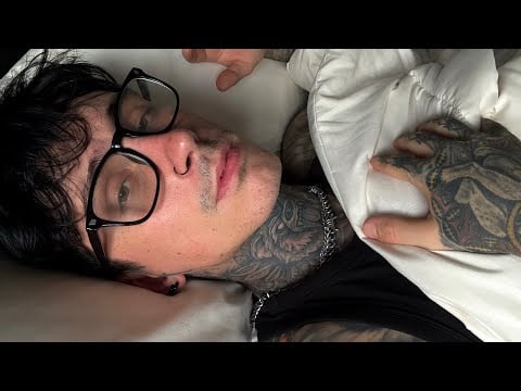 ASMR Fall Asleep with Me While I Help You Relax