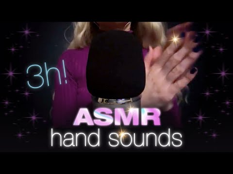 3 HOUR ASMR ✨ Fast & Aggressive Hand Sounds & Movements ⚡️ Intense Triggers ⚡️ No talking!