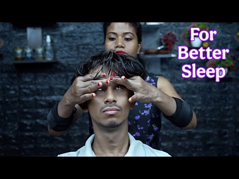 Deep Tissue Scalp & Ear Massage ASMR: Drift Off to Sleep in Minutes | She Doing ASMR Sleep Therapy