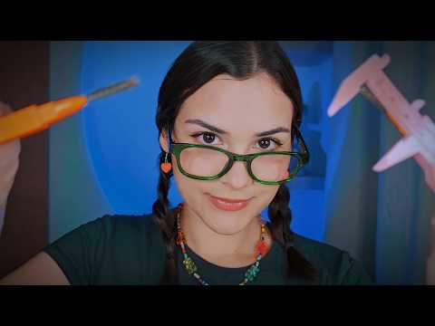 ASMR Tratamento de beleza| SOBRANCELHAS E CÍLIOS✨️