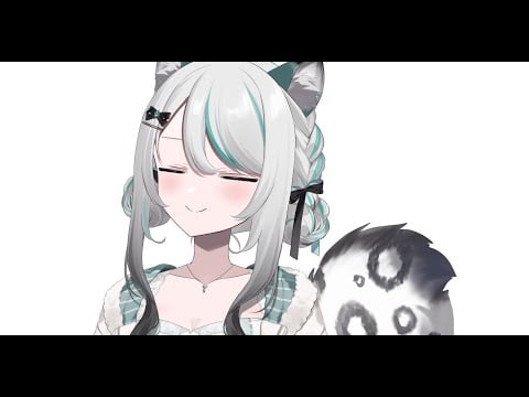【🔴ASMR #KU100】深夜メイドの囁き作業ASMR｜Midnight Maid Whisper【 #雪豹メイドお給仕中 】
