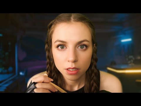 ASMR Cyberpunk Heist Face Reconstruction (ASMR For Sleep, Personal Attention, ASMR Mouth Sounds)