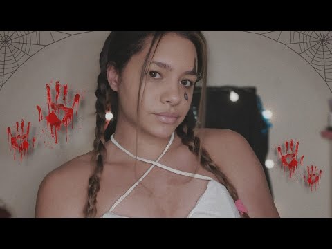 ASMR • LENDO HISTÓRIA DE TERROR PRA VC!🖤 👻 * Especial de Halloween 🎃