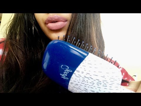 ASMR Relaxing Hair Brushing & Hair Play