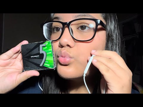 ASMR ~ GUM CHEWING 👄 + RAMBLE