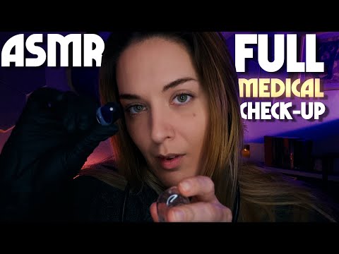 Complete Medical Check Up & Ear Cleaning 🩺 Soft Spoken ASMR Roleplay