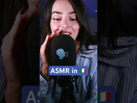 rhymes in Italian 🇮🇹 (found ssooo many unpublished shorts prepare yourselves lmao) #asmrvideos #asmr
