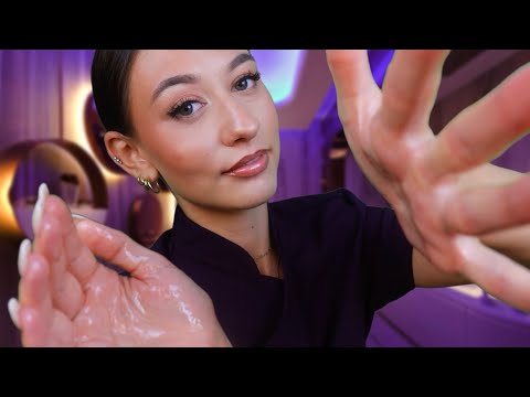 ASMR Scalp Treatment & Massage Roleplay ~ oil layered sounds and personal attention for sleep