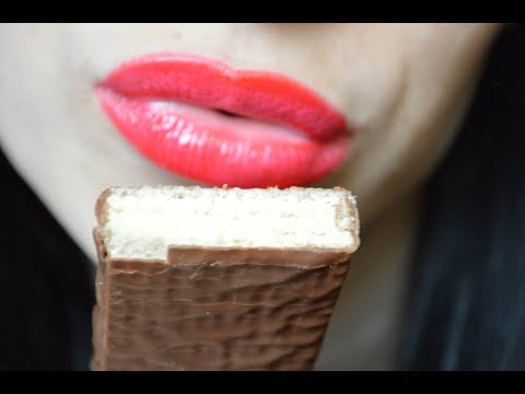 ASMR Eating | bar in milk chocolate