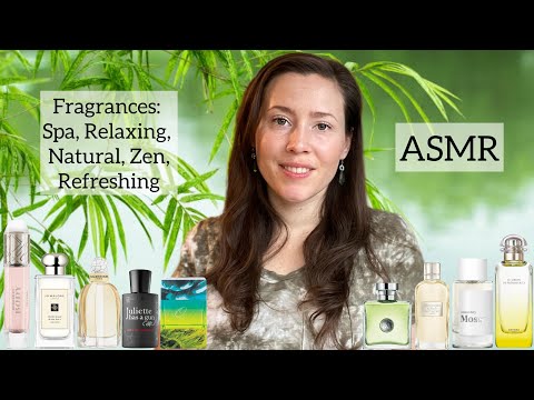 ASMR - Natural, Spa, Relaxing, Zen, Refreshing Perfume Collection  - Glass Tapping & Whispering