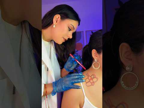 POV: removendo sua tatuagem #asmr #asmrbrasil #pov #shorts