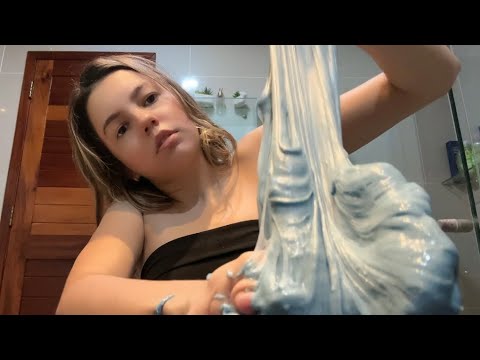 ASMR ESTALOS MAIS SATISFATÓRIOS COM SLIME