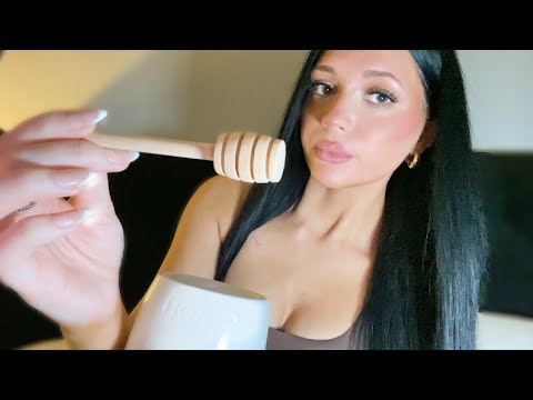 ASMR| DRIPPING HONEY INTO YOUR TEA🍯 (PERSONAL ATTENTION)