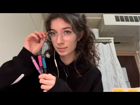 ASMR art student draws you (soft spoken, very lofi roleplay)