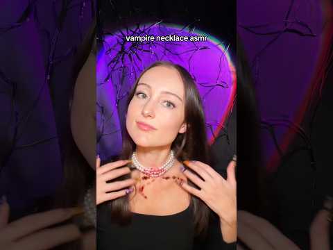 vampire necklace asmr