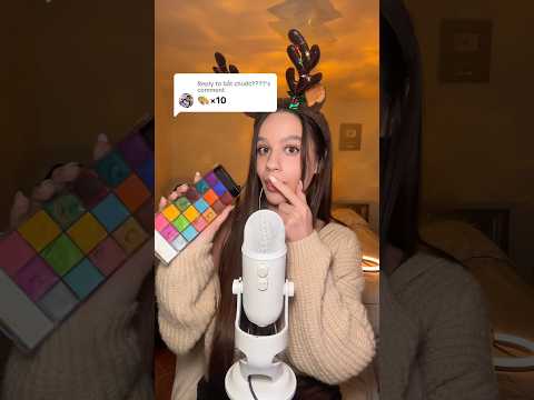 ASMR CHALLENGE🧨 #asmrvideo #tingles #asmrtriggers #emoji #emojichallenge #asmremojichallenge