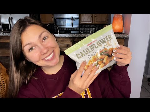 ASMR| HEALTHY GROCERY HAUL🥒🥫🥕(Trader Joe’s + Whole Foods)