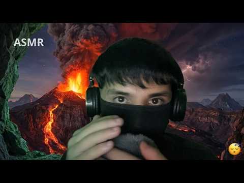 ASMR leyendo Datos Curiosos de los Volcanes 🌋
