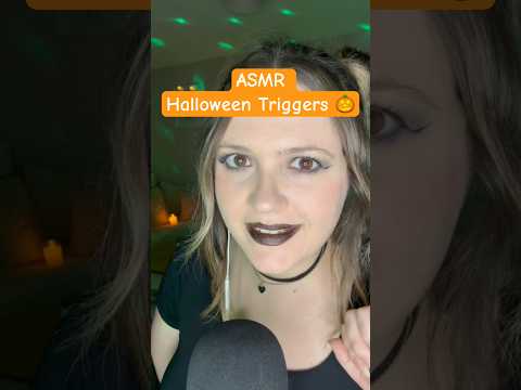 ASMR Halloween Triggers 🎃#shorts