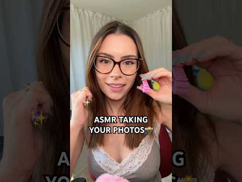 Taking Your Photos ASMR 📸 #asmr #asmrforsleep #photography