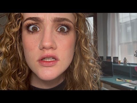 ASMR i’m running LATE but i need to do my makeup 💖 (building self confidence amidst the chaos…🤣)