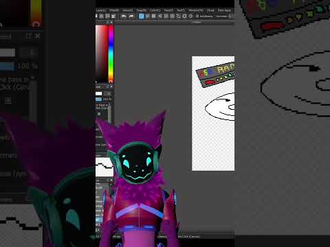 (Non furry ASMR) Protogen screams help and needs more RAM (1st time testing my vtuber avatar)